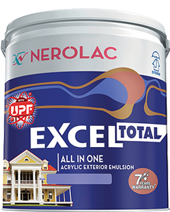 Nerolac Excel Total for Exterior Painting : ColourDrive